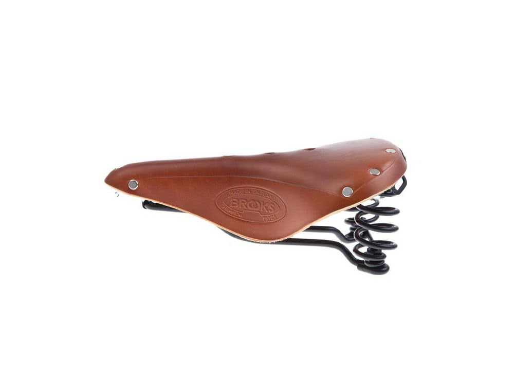 Amazon | (Honey-Black Steel Rails) - Brooks Saddles Flyer S